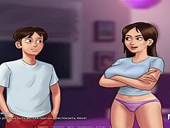 MILF Mom Tits: A Hentai Game for You