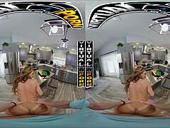 Big tit MILF lectures in VR
