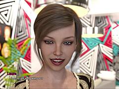 Блондинка-бомба Алекса - возбужденная мамочка в этом порно видео MMORPG игры