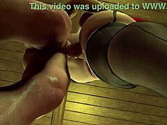 O MILF drăguță cu sâni mari este futută într-un videoclip porno 3D