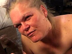 Jenna Jayms gets choked and fucked hard by a big black cock