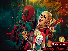 Rijpe Harley Quinn geeft een blowjob in deze amateur video