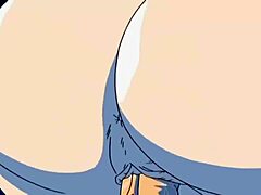 Анимационен тийнейджър участва в сексуална активност с едрогърда зряла жена