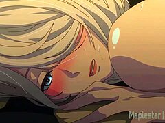 Video hentai yang menampilkan Black Automata dan konten eksplisit