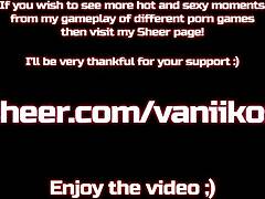 Violet, seorang juruurut remaja berpayudara besar, memberikan titjob kepada pelanggannya yang berpenis besar dalam video hentai animasi ini