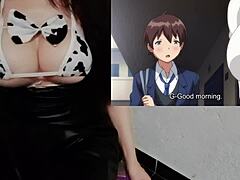 Piękne mlecznobiałe kobiety oddają się seksownej sesji hentai