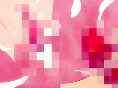 3D animáció érett hentai nőről, akit mostohafia csábított el