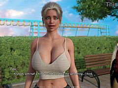 Olgun milf ve genç kızıl saçlı erotik video oyunu macerasında