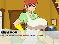 Animerte modne damer i et hett Dexter-tema PC-spill