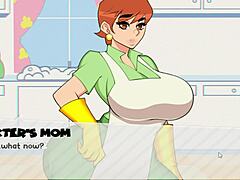 Animerade mogna damer i ett hett Dexter-tema PC-spel
