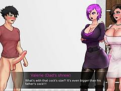 在这个色情游戏中,大股和大奶子控制着一个丰满的熟女