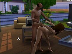 Fantasía emocional: Un extraño entra en nuestra casa para leer la parodia de la Biblia Sims 4