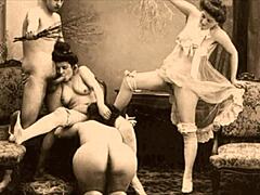 Vintage-porno fra fortiden: en dampende oplevelse med Dark Lantern-underholdning