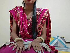 HD hindi video van Desi stiefbroer en stiefzus in echte seks