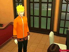 Hinata, uma dona de casa madura, passa uma noite selvagem com seu enteado Naruto