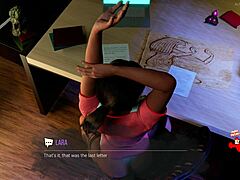 Büyük göğüslü Lara Croft, 3D porno oyunda bir canavara biniyor