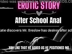 Učitelj in študent se ukvarjata s tabu analnim seksom