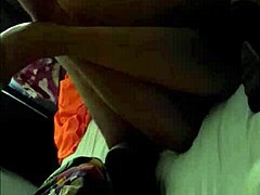 Chubby MILF gets her head rubbed in a homemade video