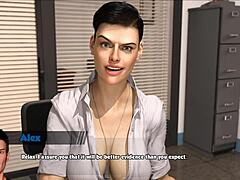 Pareja madura espía al doctor en un juego porno interactivo